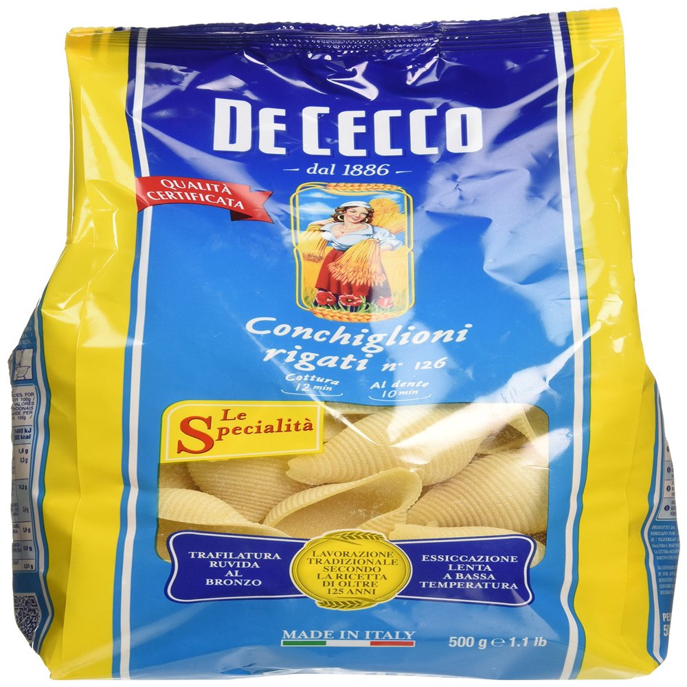 De Cecco Conchiglioni Rigati n.126 (500g)