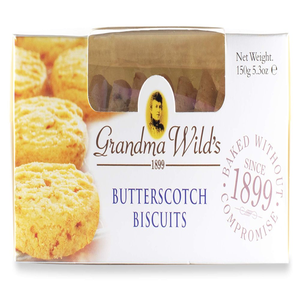 Grandma Wild's Butterscotch Box, 150g