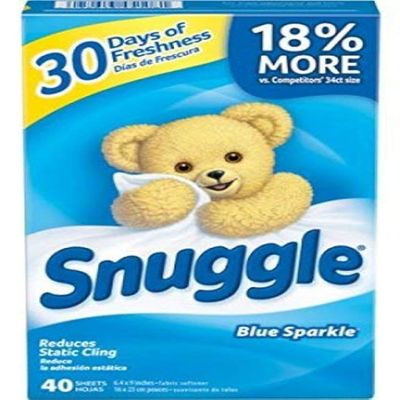Fabric Softener Sheets Sparkle 40 Ct