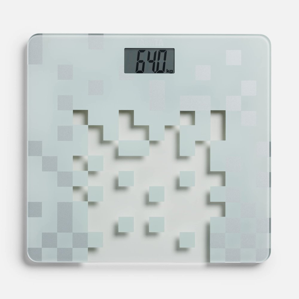 TANITA HD-380 Design Glass Digital Bathroom Scale White