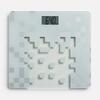 TANITA HD-380 Design Glass Digital Bathroom Scale White view 1