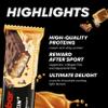 Powerbar - 30% Protein Plus - Vanilla Caramel Crisp - 15x55g - High Protein Bar - Whey&Casein Protein - collagen free view 4