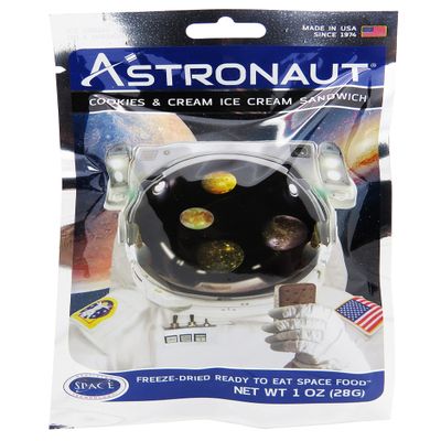 Astronaut Foods Cookies & Cream Ice Cream Sandwich