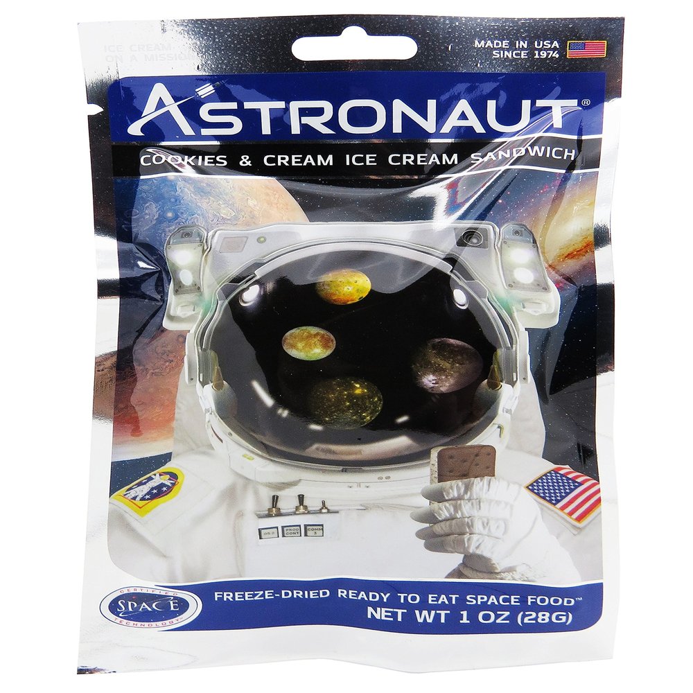 Astronaut Foods Cookies & Cream Ice Cream Sandwich