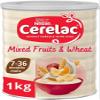 Cerelac Mixed Fruits & Wheat Infant Cereal with Milk 1kg | from 7 Months+ | Baby Cereal view 1