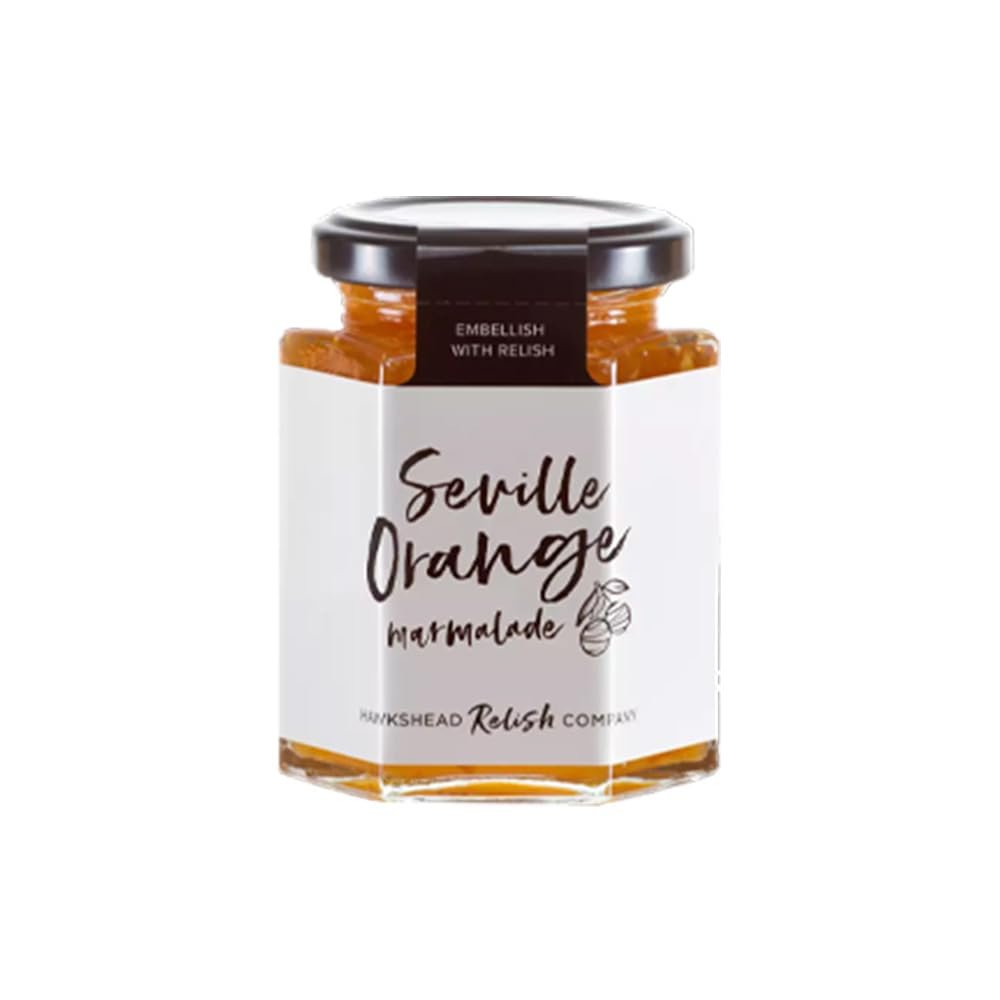 Hawkshead Relish Company TRADITIONAL Seville Orange Marmalade (215g) | Complex Rich Finish, Vegan & Gluten-Free | Hand-Made in the Lake District