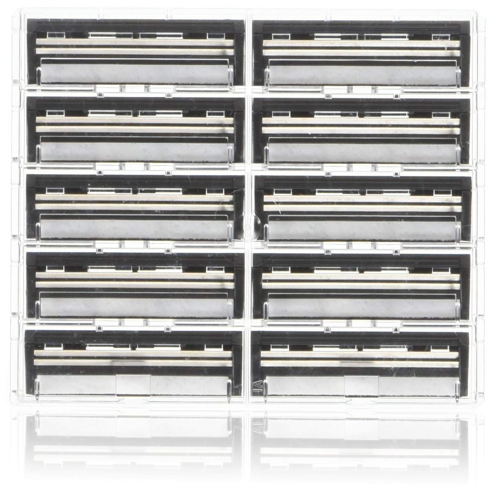 100 Personna Twin 2 (TWIN II) Razor blades - Compatible with GIllette's Trac 2 Razor system
