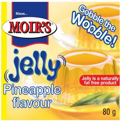 Moirs Jelly Pineapple 80g (Pack of 3)