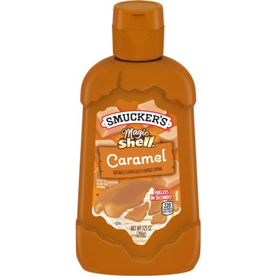 Smuckers Magic Shell Caramel Ice Cream Topping 206g