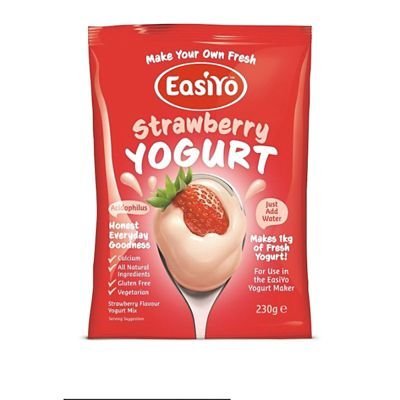 Easiyo Strawberry Yogurt Base Mixes Sachets (5 x 240g)
