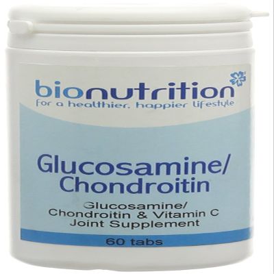 Bio Nutrition Glucosamine 500mg / Chondroitin 400mg - Joint Health Supplement - 60 tabs