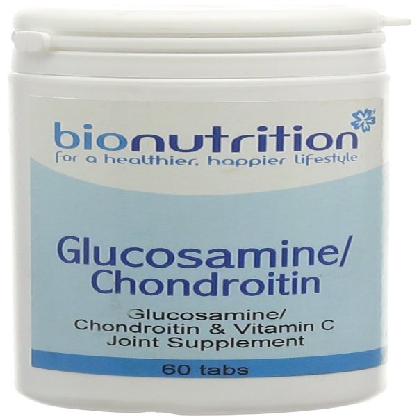 Bio Nutrition Glucosamine 500mg / Chondroitin 400mg - Joint Health Supplement - 60 tabs
