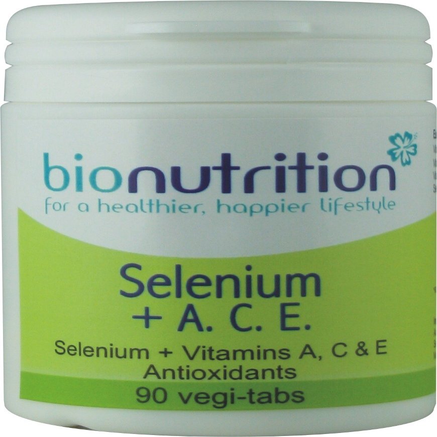 Bio Nutrition Selenium + A. C. E. - Antioxidant and Immune Combination - 90 vegi-tabs