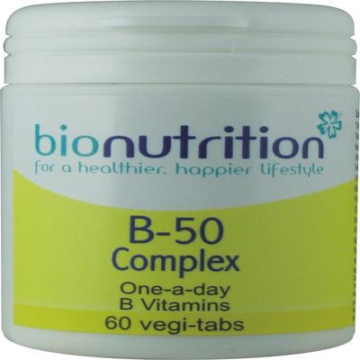 Bio Nutrition B-50 Complex : One-A-Day : Women's health vitamins : 60 vegi-tabs