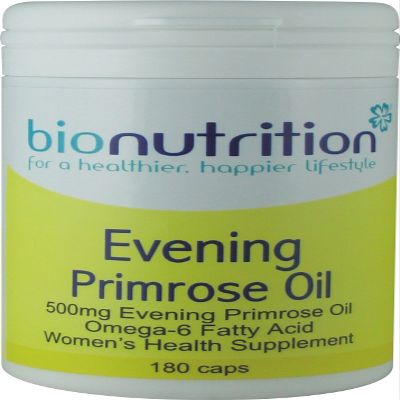Bio Nutrition Evening Primrose Oil 500mg : Women's Health herb : 180 caps