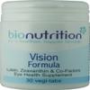 Bio Nutrition Vision Formula : Eye health nutrients : Lutein, Zeaxanthin, Bilberry and Lycopene : 30 vegi-tabs view 1