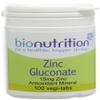 Bio Nutrition Zinc Gluconate - 15mg Zinc - Antioxidant Mineral - 100 vegi-tabs view 1