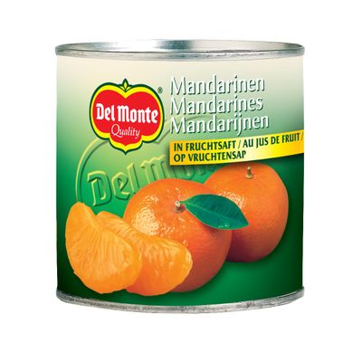 Del Monte Mandarin Orange Juice, [Pack of 12 314 ml Tubes)
