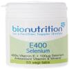 Bio Nutrition E400 + Selenium - Antioxidant and Immune Vitamin and Mineral - 60 vegi-tabs view 1