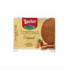 Loacker Tortina Chocolate Covered Wafers Disks filled with Hazelnut Cream 21 g (Pack of 12) view 1