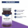 Quest Enzyme Digest With Peppermint Oil & Betaine. 90+45 Vegan Tablets For Bloated Stomach And Indigestion. Dairy & Gluten Free Enzymes Digestion Supplement For Bloating And Heartburn Relief (1 Pack) view 3