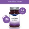 Quest Enzyme Digest With Peppermint Oil & Betaine. 90+45 Vegan Tablets For Bloated Stomach And Indigestion. Dairy & Gluten Free Enzymes Digestion Supplement For Bloating And Heartburn Relief (1 Pack) view 4