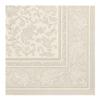 Papstar 11681 50 Serviettes ROYAL Collection 1/4 Fold 40 x 40 cm, Ornaments, Champagne view 1