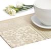 Papstar 11681 50 Serviettes ROYAL Collection 1/4 Fold 40 x 40 cm, Ornaments, Champagne view 2