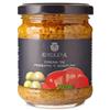 La Chinata, Spanish extra virgin oil vegetable spread, peppers and green olives, 180 gr, glass recipient view 1