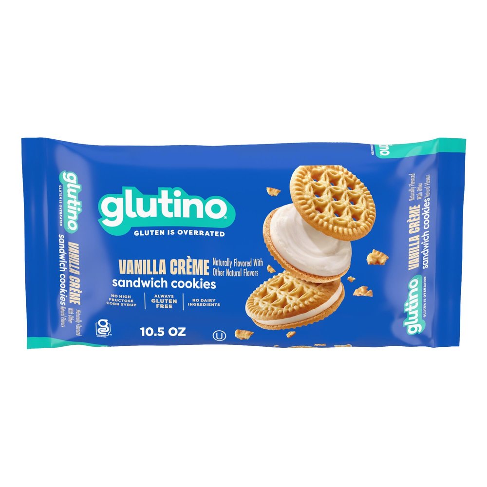 Glutino, Dream Cookies, Vanilla Creme, 10.6 oz (300 g)