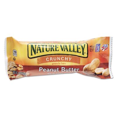 Nature Valley Granola Bars, Peanut Butter Cereal, 1.5oz Bar, 18 Bars/Box - Sold As 1 Box