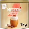 NESCAF Cappuccino Unsweetened Taste Instant Coffee 1kg Tin, Packaging may vary view 1