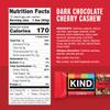 KIND PLUS, Dark Chocolate Cherry Cashew + Antioxidants, Gluten Free Bars (Pack of 12) view 2