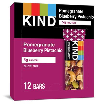 Kind Bars Pomegranate Blueberry & Pistachio Bar 40g (Pack of 12)