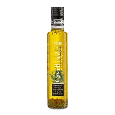 Casa Rinaldi - "The Witnesses" Food Dressing with Extra Virgin Olive Oil and Rosemary, Fresh and Aromatic Flavor, 250ml Bottle