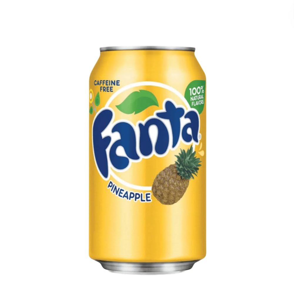 Fanta Pineapple Flavored Soda 355ml