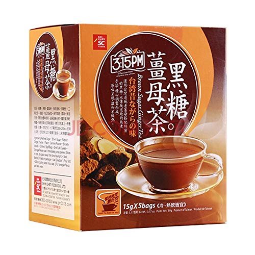 3:15PM Brown Sugar Ginger Tea 75g, 5 Sachets