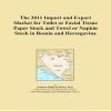The 2011 Import and Export Market for Toilet or Facial Tissue Paper Stock and Towel or Napkin Stock in Bosnia and Herzegovina view 1