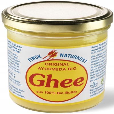 GHEE CLARIFIED Butter BIO 220 g- FINCK AYURVEDA