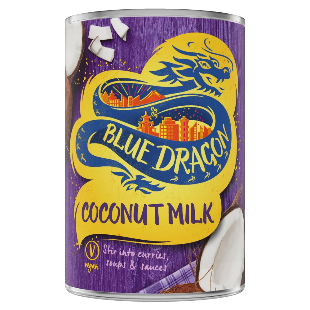 Blue Dragon Coconut Milk 400 ml (Pack of 6)