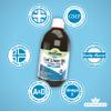 Natures Aid Cod Liver Oil Liquid 500ml - High Strength Omega-3 Fish Oil with Vitamins A & D - Supports Immune System Heart Health Brain Function and Vision - Non-GMO - Purity Guaranteed view 4