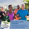 Natures Aid Glucosamine MSM & Chondroitin with Vitamin C - High Strength Joint Support - Mobility & Cartilage Health, Collagen Formation - Non-GMO, Gluten-Free Supplement - 180 Tablets view 2