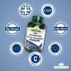 Natures Aid Glucosamine MSM & Chondroitin with Vitamin C - High Strength Joint Support - Mobility & Cartilage Health, Collagen Formation - Non-GMO, Gluten-Free Supplement - 180 Tablets view 4