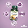 Natures Aid Co-Q-10 100mg Co-Enzyme Q10 Supports Energy Production & Heart Function High Strength Ubiquinone Pack of 90 Softgels Gluten Free Non-GMO Sunflower Oil Base for Absorption view 4
