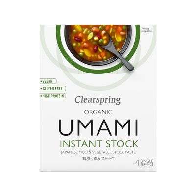 Clearspring Umami Instant Stock - Miso & Vegetable Stock Paste