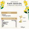 Biona Organic Cold Pressed Rapeseed Oil 500ml - Great Taste Award 2024 Winner - Unrefined, Light Nutty Flavour - Low in Saturated Fat - Ideal for Cooking, Roasting & Salad Dressings - Vegan view 2