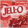 Jell-O Strawberry Gelatin Dessert 85g view 1