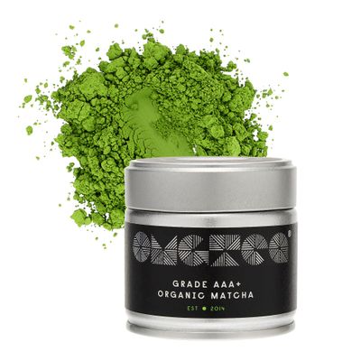 OMGTEA AAA+ Super High-Grade Organic Japanese Matcha Green Tea Powder Ceremonial Grade AAA+ 30g/30 Servings. 3 Star Great Taste Award Winner 2022.