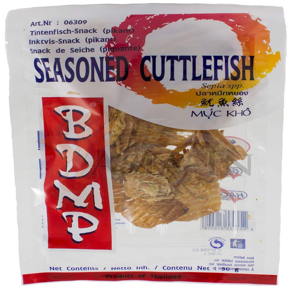 BDMP Seasoned Cuttlefish (Spicy) 50g