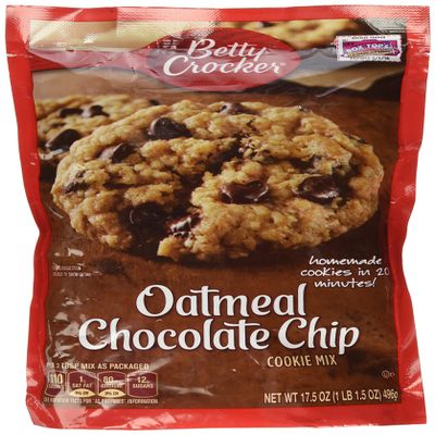 Betty Crocker Oatmeal Chocolate Chip (496g)
